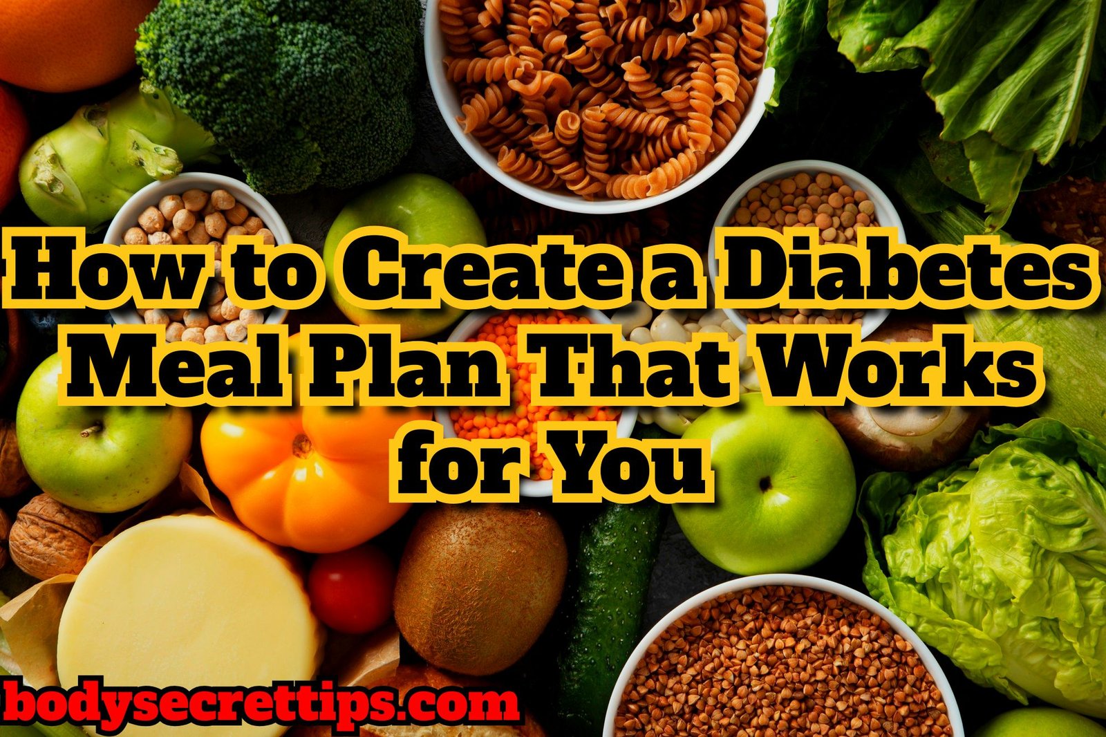 Diabetes meal plan